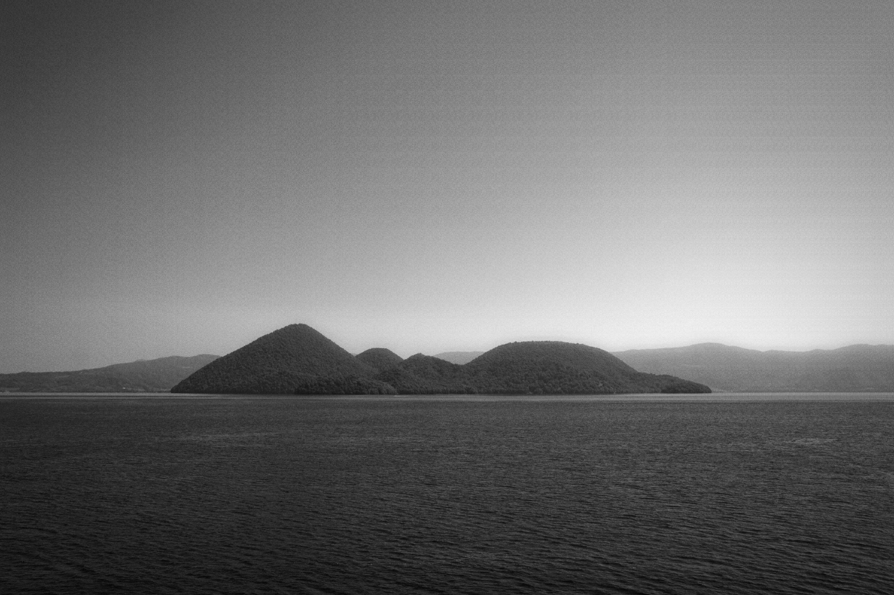 Lake Toya with the Silver look